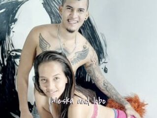 Aleska_and_lobo