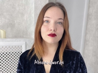 Alisonedwords