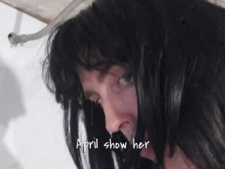 april_show_her Commando Sexy