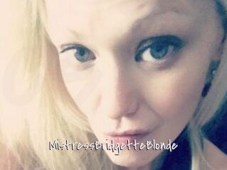 MistressBridgetteBlonde