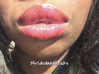 MsSavannahLicks