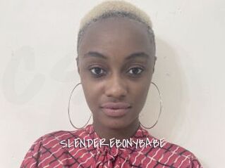 SLENDEREBONYBABE Commando Sexy